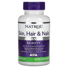 Natrol,Skin Hair Nails 60 капс Комплексы для кожи волос и ногтей