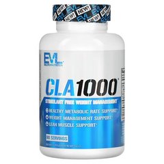 EVLution Nutrition CLA 1000 90 капс. CLA