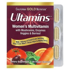 California Gold Nutrition Ultamins Women's Multivitamin 60 капс. Витаминно-минеральные комплексы