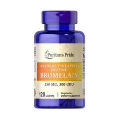 Puritan's Pride Bromelain 250 mg 300 GDU/gram 120 таб. Бромелайн