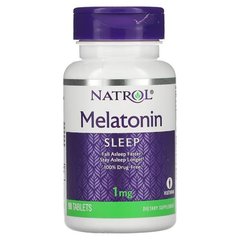 Natrol Melatonin 1 mg 90 табл. Мелатонин