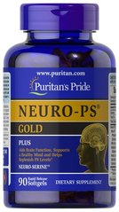 Puritan's Pride NEURO-PS GOLD 90 капсул Фосфоліпіди
