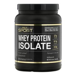 California Gold Nutrition Whey Protein Isolate 454 грам  Ізолят протеїну