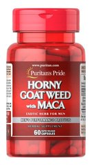 Puritan's Pride Horny Goat Weed with Maca 60 капс Мака