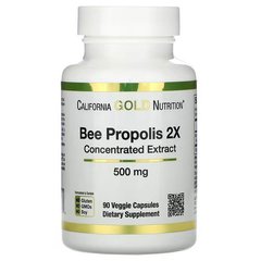 California Gold Nutrition Bee Propolis 500 mg 90 Капс Другие экстракты
