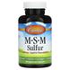 Carlson MSM Sulfur 1,000 mg 90 капсул