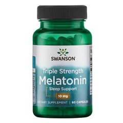 Swanson Melatonin 10 mg 60 капсул Мелатонин