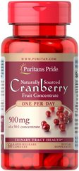 Puritan's Pride One A Day Cranberry 60 капс Клюква