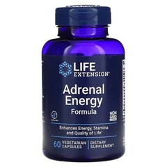 Life Extension Adrenal Energy Formula 60 вегетаріанських капсул Підтримка наднирників
