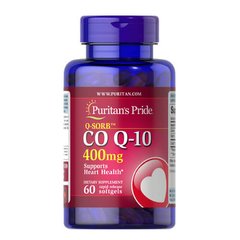 Puritan's Pride Co Q-10 400 mg 60 caps Коэнзим Q-10