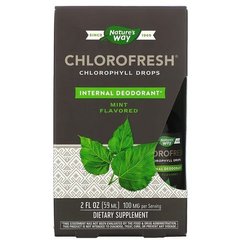 Nature's Way Chlorophyll Drops Mint 59 мл Хлорофилл