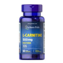 Puritan's Pride L-Carnitine 500 мг 60 таб L-Карнитин