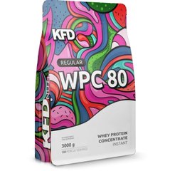 KFD REGULAR WPC 80 (instant) 3000 грамм Протеин