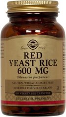 Solgar Red Yeast Rice 600 мг 60 капс. Рис крассный