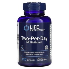 Life Extension Two-Per-Day Multivitamin 120 капс. Витаминно-минеральные комплексы