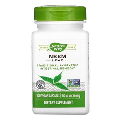 Nature's Way Neem Leaf 475 мг 100 капсул Другие экстракты