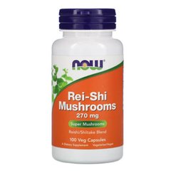 NOW Rei-Shi Mushrooms 100 капсул Гриби