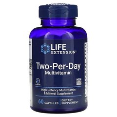 Life Extension Two-Per-Day Multivitamin 60 Капс Универсальные