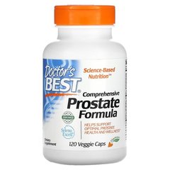 Doctor's Best Comprehensive Prostate Formula 120 рослинних капсул Со Пальметто