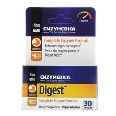 Enzymedica Digest Complete Enzyme Formula 30 капс Энзимы