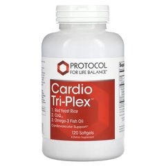 Protocol for Life Balance Cardio Tri-Plex 120 капсул Рис червоний