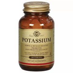 Solgar Potassium 99 мг 100 табл. Калий