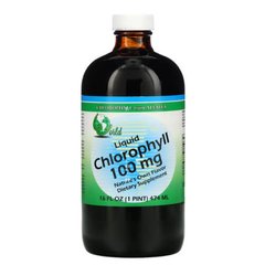 World Organic Liquid Chlorophyll 100 mg 474 ml Хлорофилл