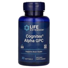 Life Extension Cognitex Basics 30 капсул Холін (В-4)