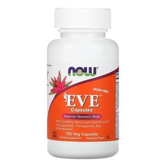 NOW Eve Superior Women's Multi 120 рослинних капсул Вітамінно-мінеральні комплекси