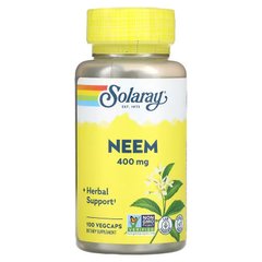 Solaray Neem 400 mg 100 капс Другие экстракты