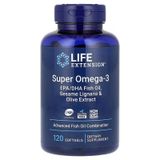 1 385 грн Омега-3 Life Extension Super Omega-3 120 капс.