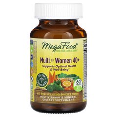 MegaFood Multi for Women 40+ 60 табл. Витамины для женщин