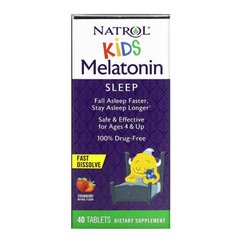 Natrol Kids Melatonin 40 табл Мелатонин