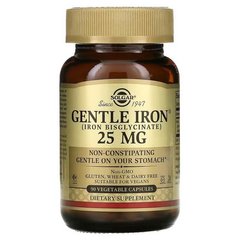 Solgar Gentle Iron 25 мг 90 капс Железо