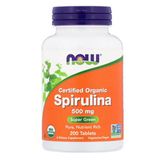 525 грн Спирулина NOW Spirulina 500 mg 200 таб