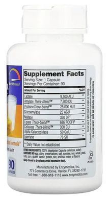 Enzymedica Lacto 90 capsules Энзимы
