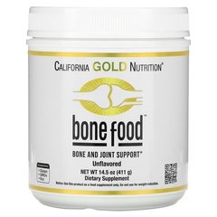 California Gold Nutrition Bone Food 411 г Глюкозамин и хондроитин