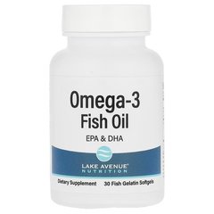 LAN Omega-3 Fish Oil 1,250 mg 30 капсул Омега-3