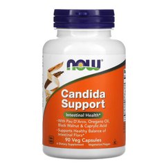 NOW Candida Support 90 капсул Інші екстракти