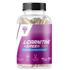 Trec L-Carnitine + Green Tea 90 капсул L-Карнитин