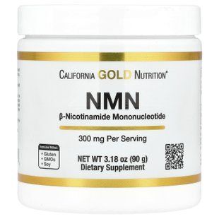 California Gold Nutrition NMN Powder 90 g Ниацин (B-3)