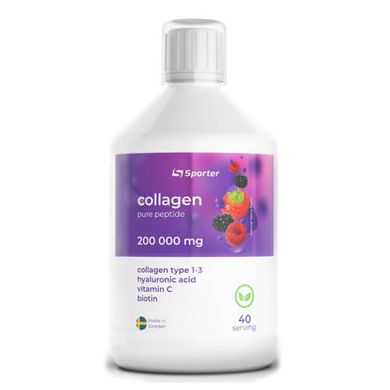 Sporter Collagen Peptide 200,000 mg 500 ml Коллаген