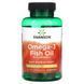 Swanson Omega-3 Fish Oil with Vitamin D Lemon 60 softgels