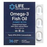 755 грн Омега-3 Life Extension Omega-3 Fish Oil Gummy Bites 36 жувальних таблеток