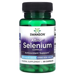 Swanson Selenium Glycinate Complex 200 mcg 90 капсул Селен
