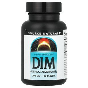 Source Naturals DIM 200 mg 30 tablets DIM