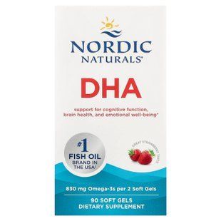 Nordic Naturals DHA 90 softgels Омега-3