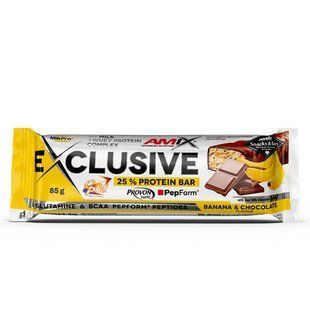Amix Exclusive 25% Protein Bar 85 грам Протеїнові батончики