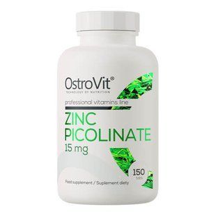OstroVit Zinc Picolinate 15 mg 150 таблеток Цинк