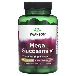 Swanson Glucosamine 750 mg 120 капсул Глюкозамін і хондроїтін